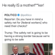 Illustration for article titled President Still a Motherfucker, According to Multiple Sources
